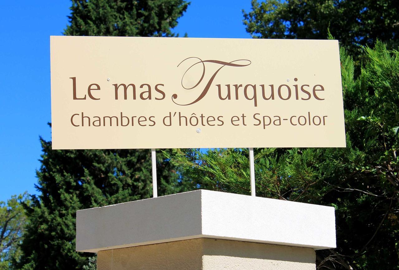 Le Mas Turquoise, B&B Spa-Color Inclus Bedarrides Bagian luar foto