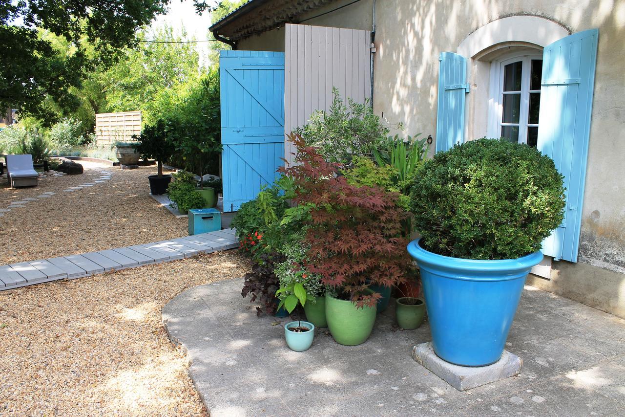 Le Mas Turquoise, B&B Spa-Color Inclus Bedarrides Bagian luar foto